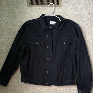 Princess Polly Black Jean Jacket